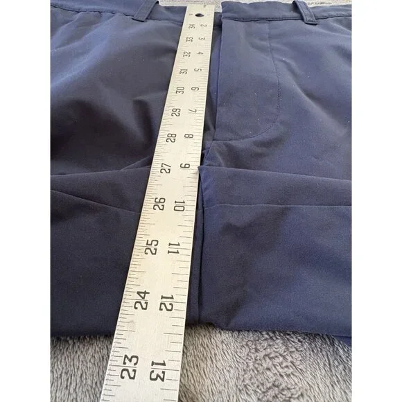 J.Crew Men's 7" Tech Shorts Size 31 Navy Outdoor Sun Protection Moisture Wicking - Picture 8 of 9